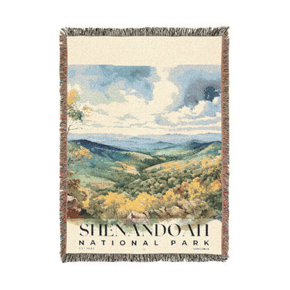 Shenandoah National Park Woven Blanket | S04