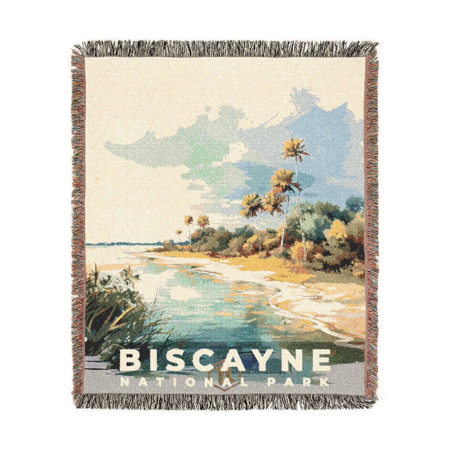 Biscayne National Park Woven Blanket | S08