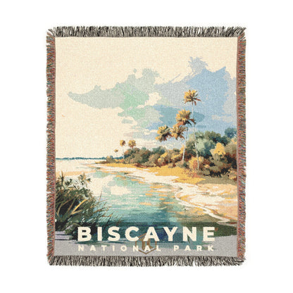 Biscayne National Park Woven Blanket | S08