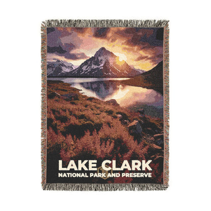 Lake Clark National Park Woven Blanket | S10