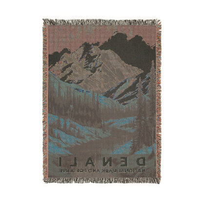 Denali National Park Woven Blanket | S19