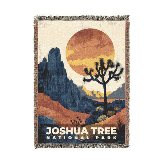 Joshua Tree National Park Woven Blanket | S20