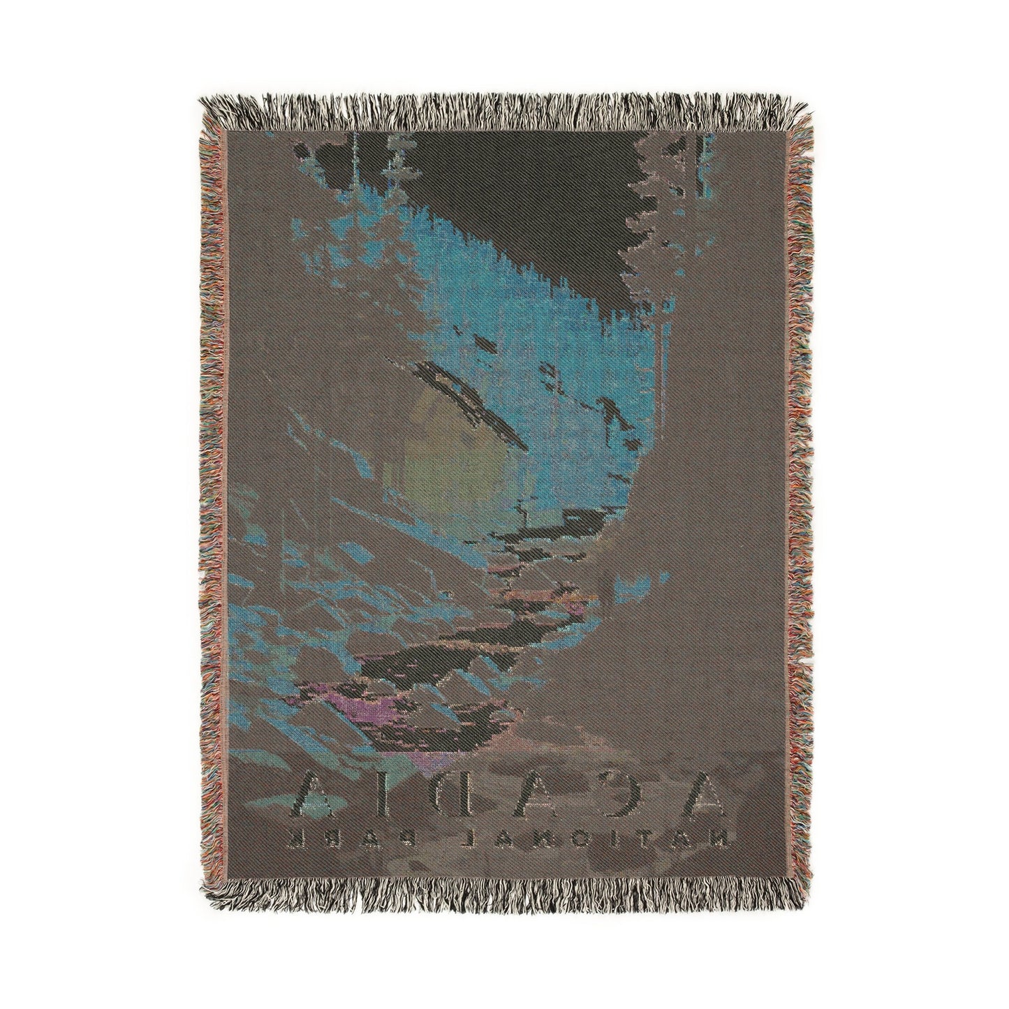Acadia National Park Woven Blanket | S01