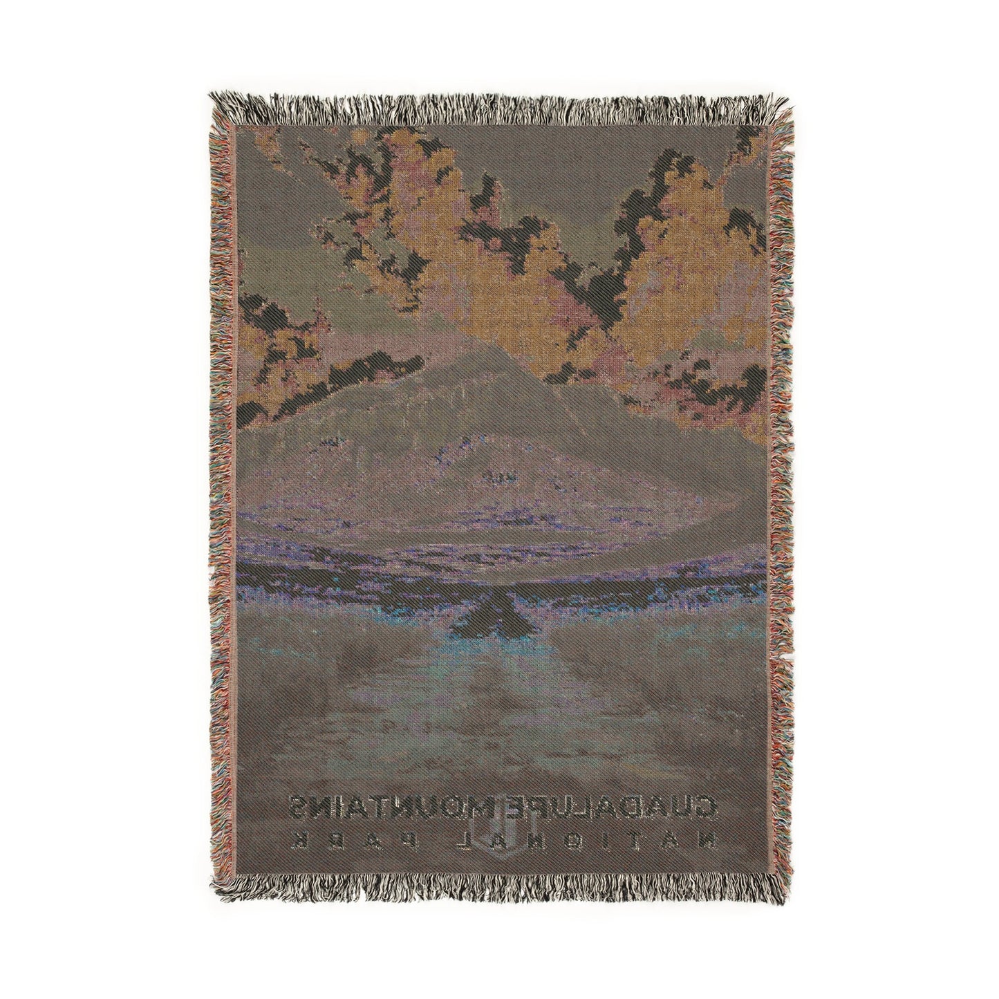 Guadalupe Mountains National Park Woven Blanket | S13