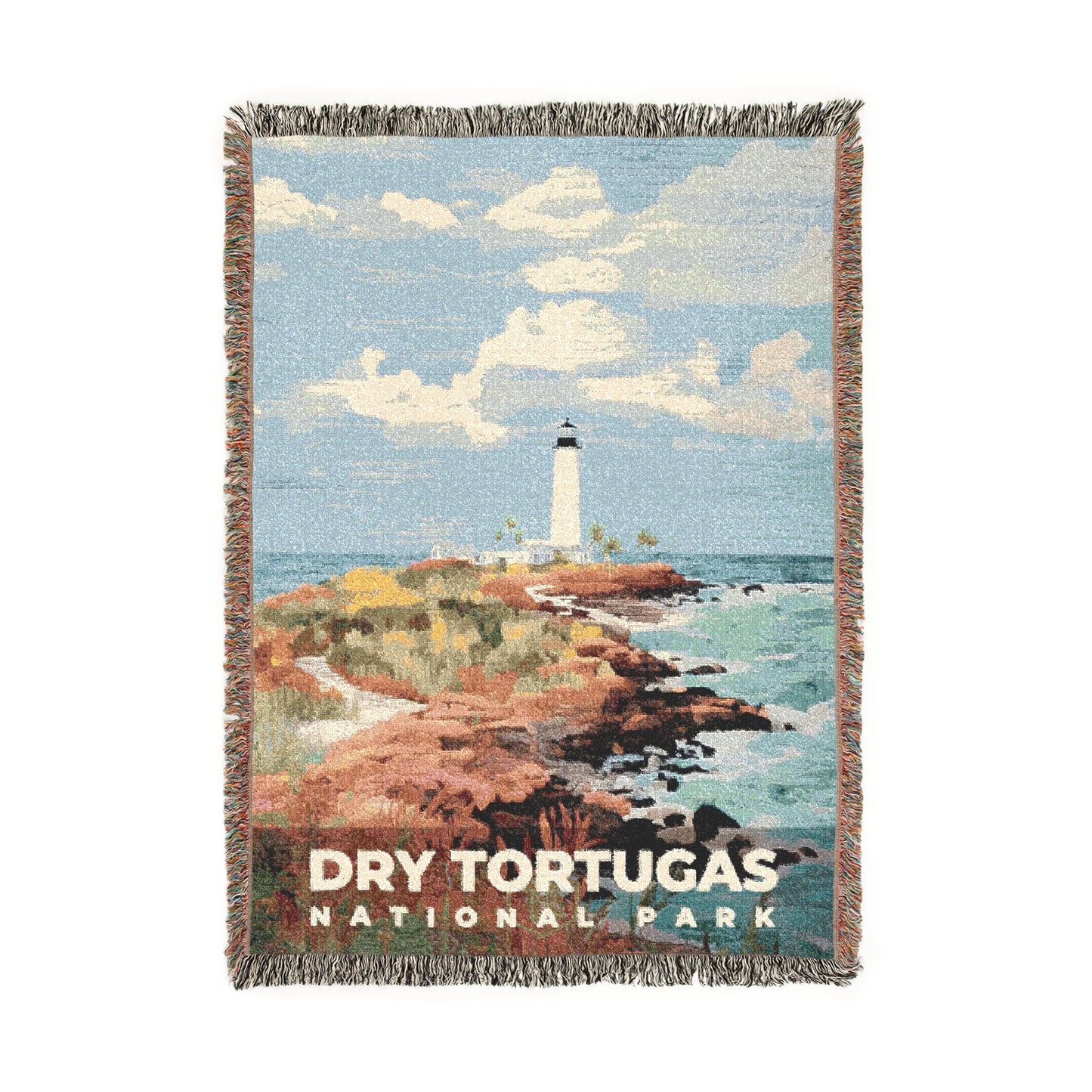 Dry Tortugas National Park Woven Blanket | S09