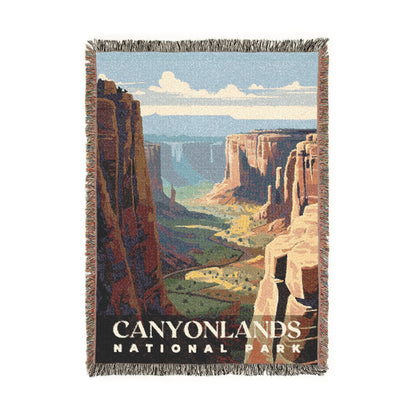 Canyonlands National Park Woven Blanket | S01