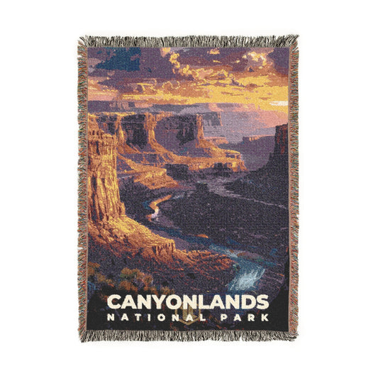 Canyonlands National Park Woven Blanket | S13