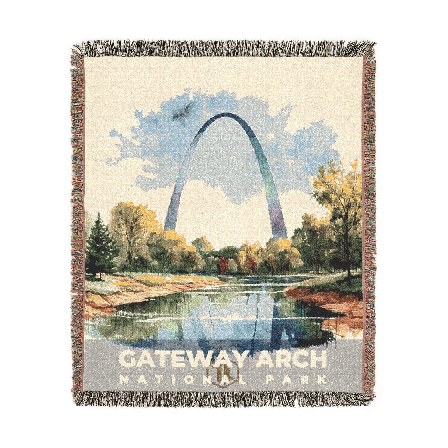 Gateway Arch National Park Woven Blanket | S08