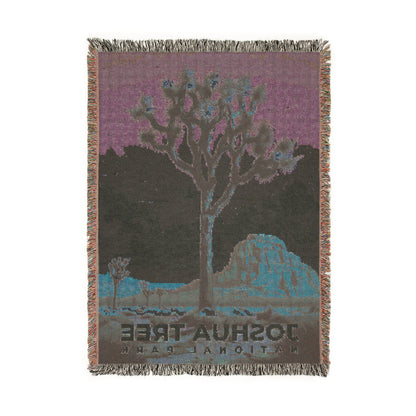 Joshua Tree National Park Woven Blanket | S07