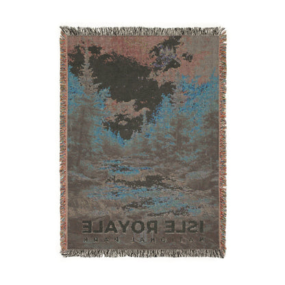 Isle Royale National Park Woven Blanket | S14