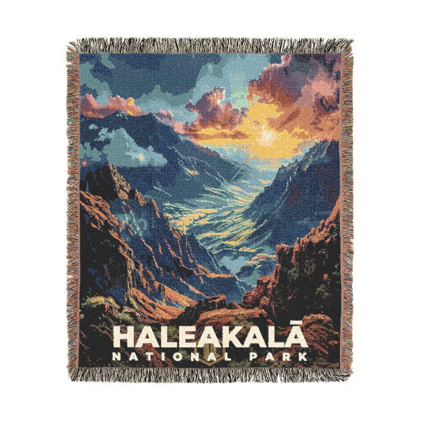 Haleakala National Park Woven Blanket | S16