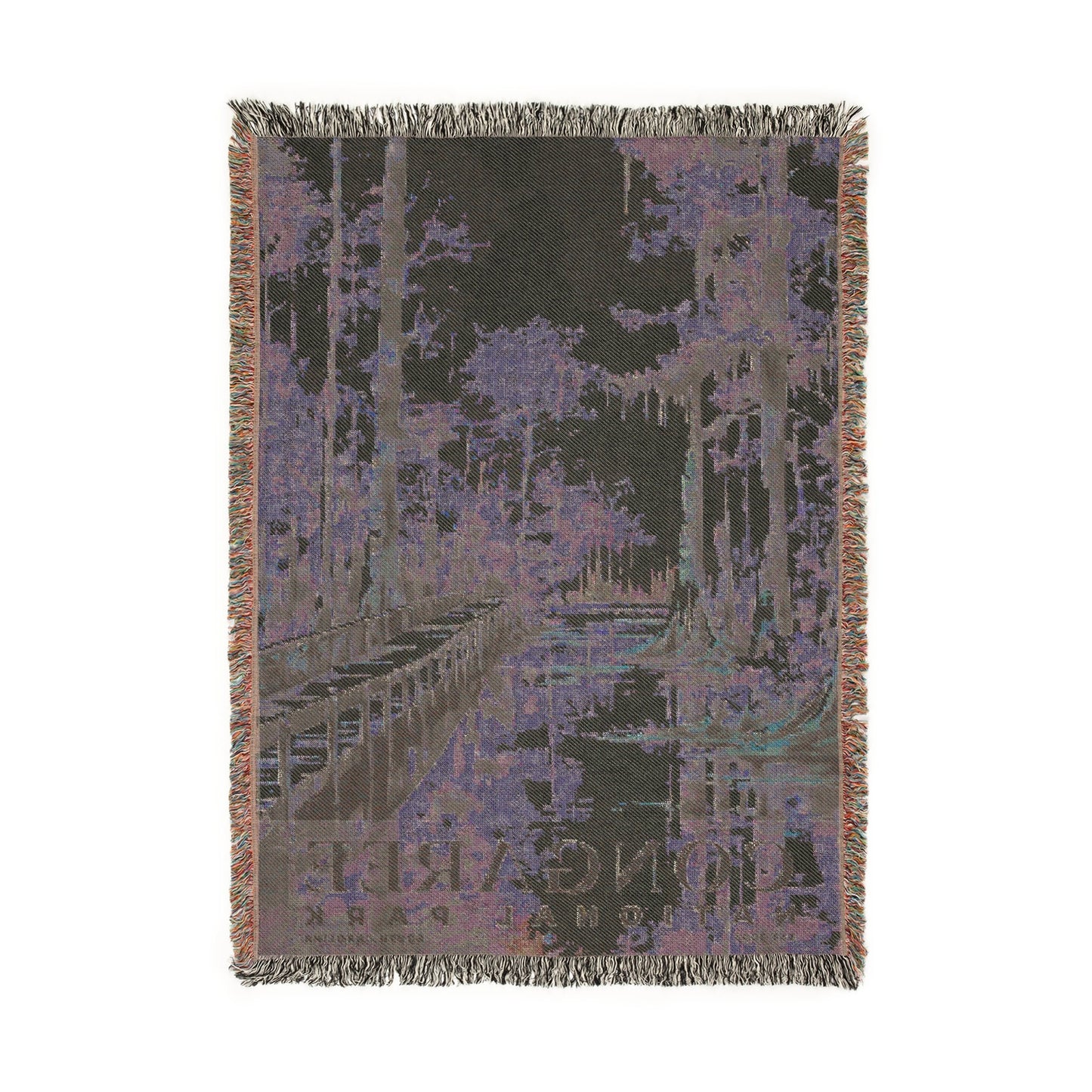 Congaree National Park Woven Blanket | S04