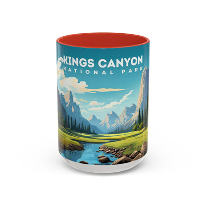 Kings Canyon National Park Mug | Accent Coffee Mug (11, 15oz)