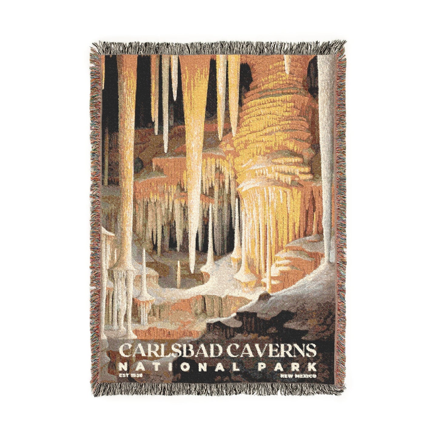 Carlsbad Caverns National Park Woven Blanket | S03