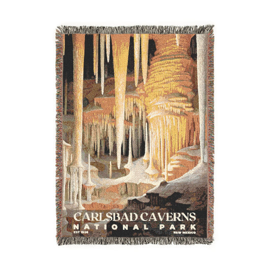 Carlsbad Caverns National Park Woven Blanket | S03