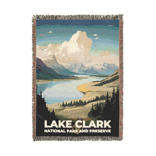 Lake Clark National Park Woven Blanket | S07