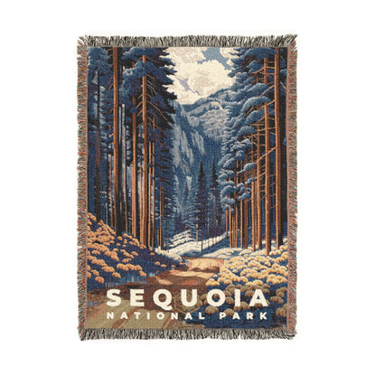 Sequoia National Park Woven Blanket | S19