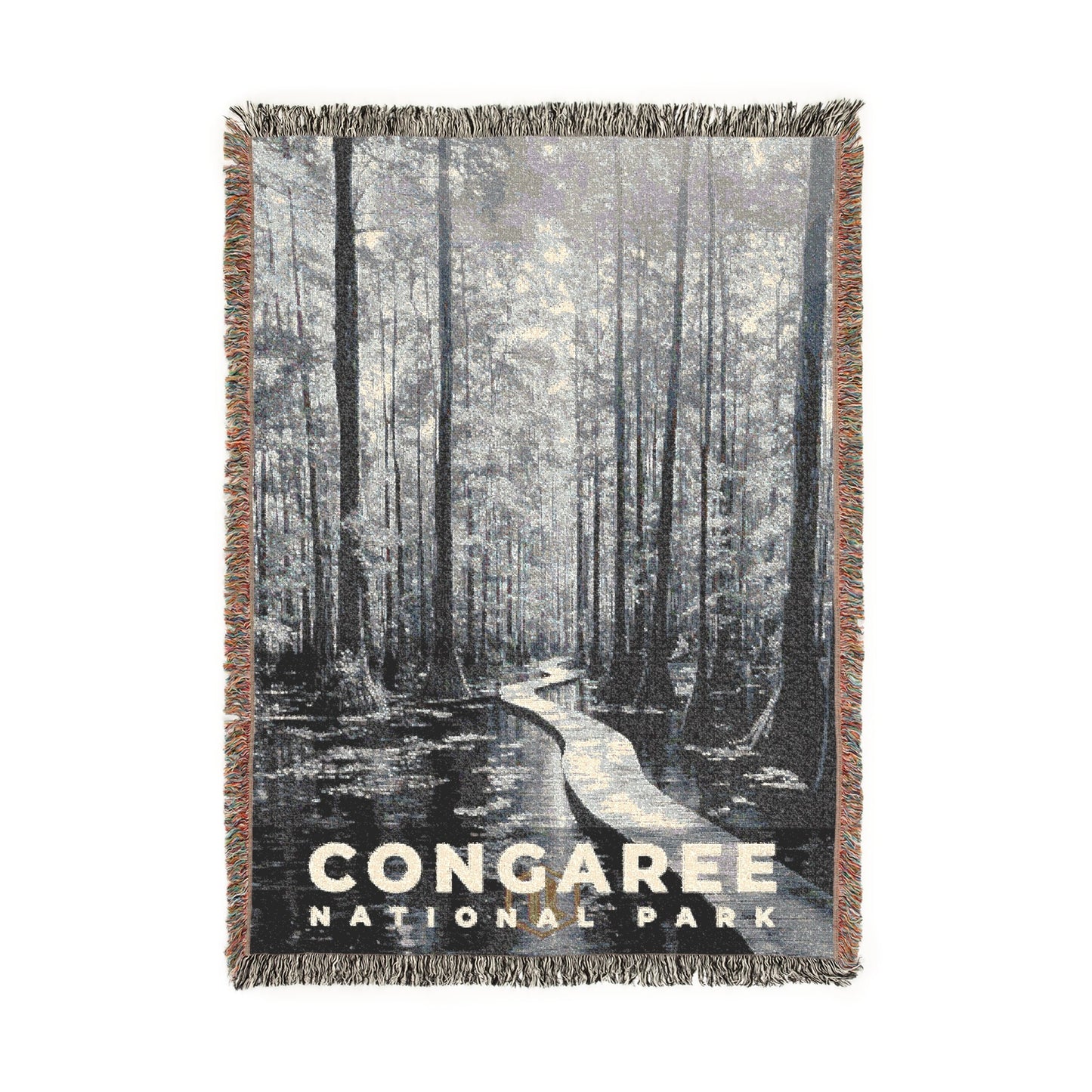 Congaree National Park Woven Blanket | S15