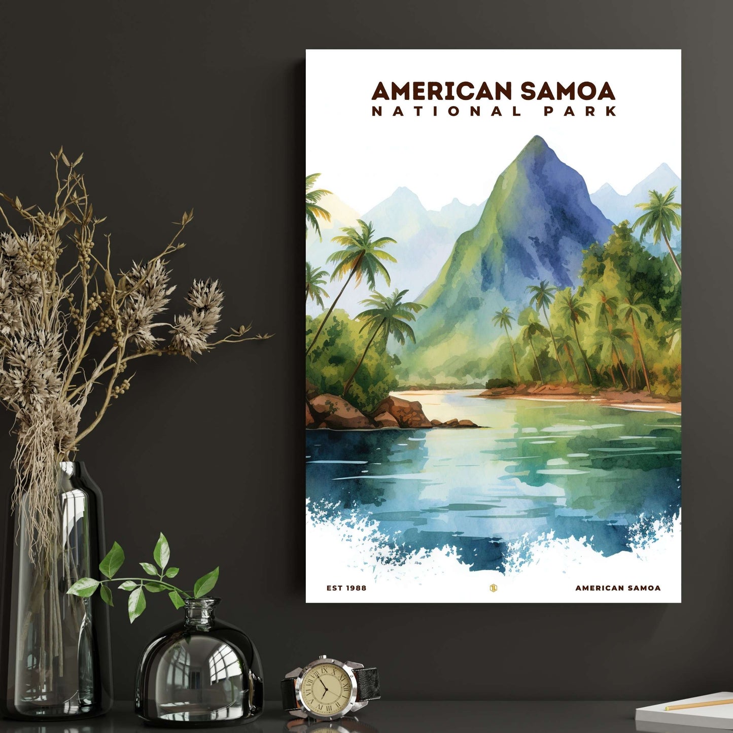 American Samoa National Park Poster | S08