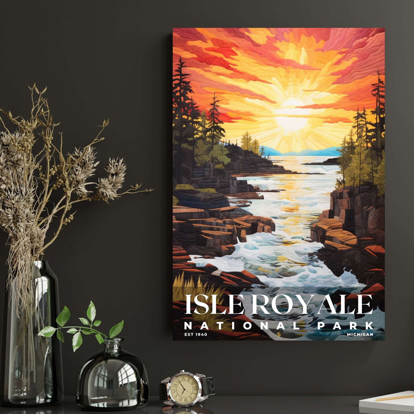 Isle Royale National Park Poster | S09