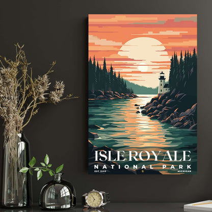 Isle Royale National Park Poster | S05