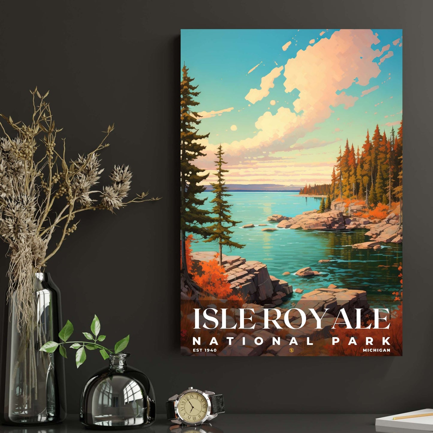 Isle Royale National Park Poster | S06