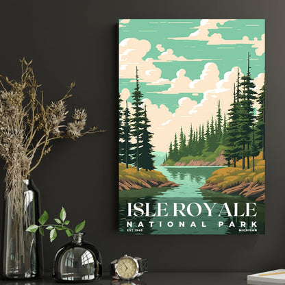 Isle Royale National Park Poster | S03