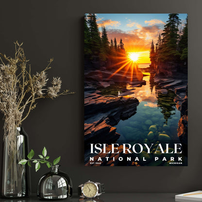 Isle Royale National Park Poster | S10