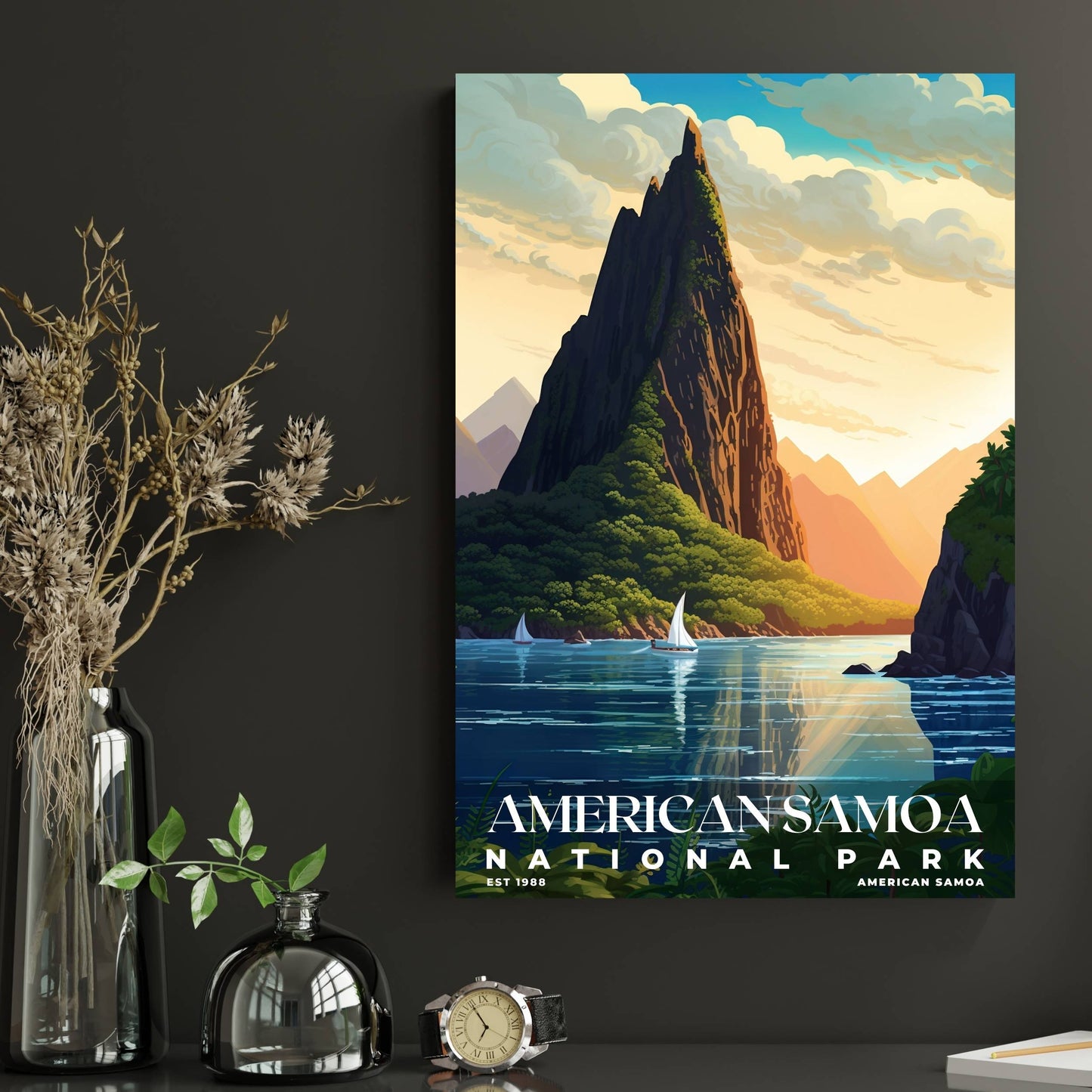 American Samoa National Park Poster | S03