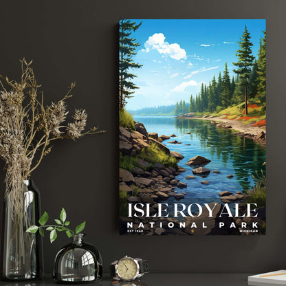 Isle Royale National Park Poster | S07