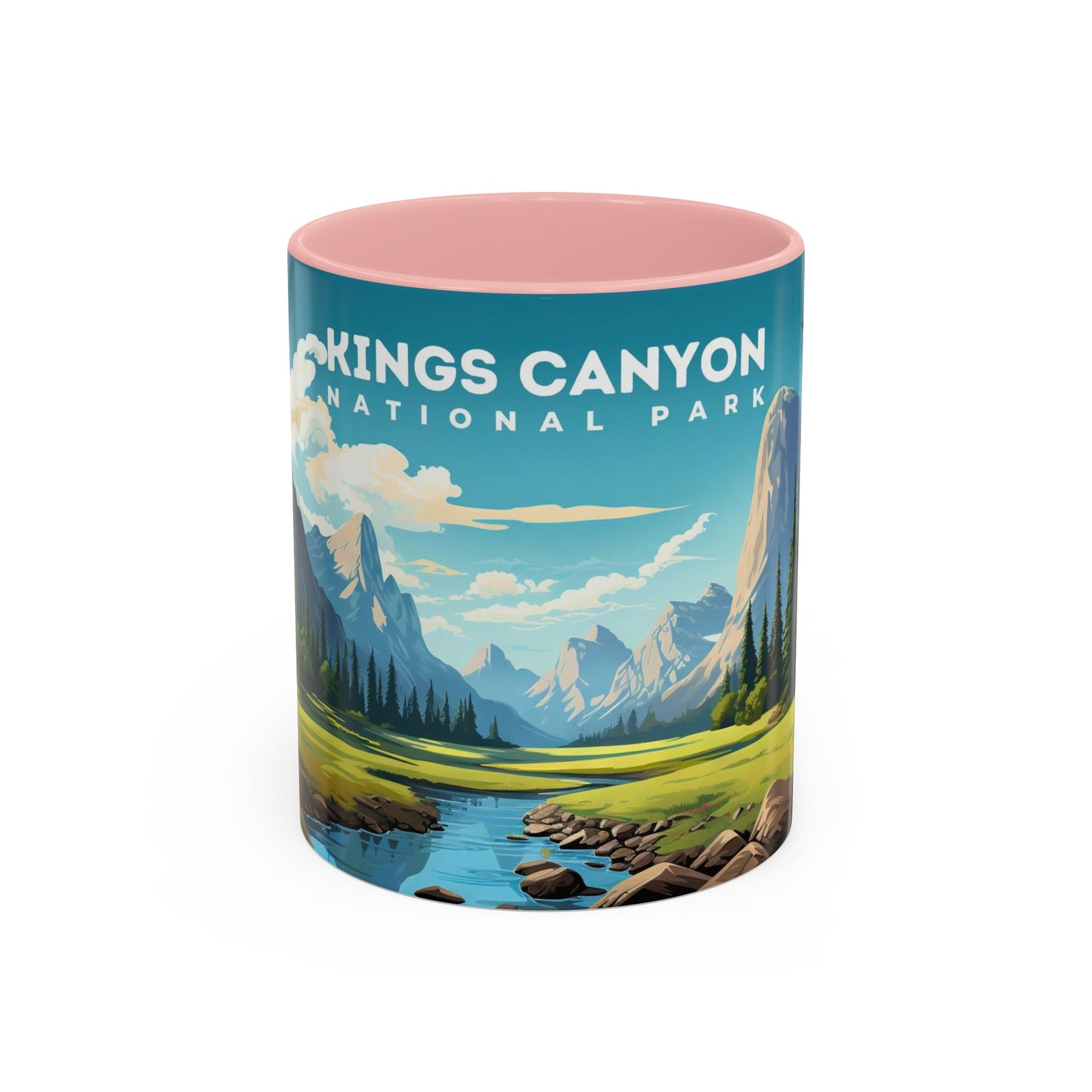 Kings Canyon National Park Mug | Accent Coffee Mug (11, 15oz)