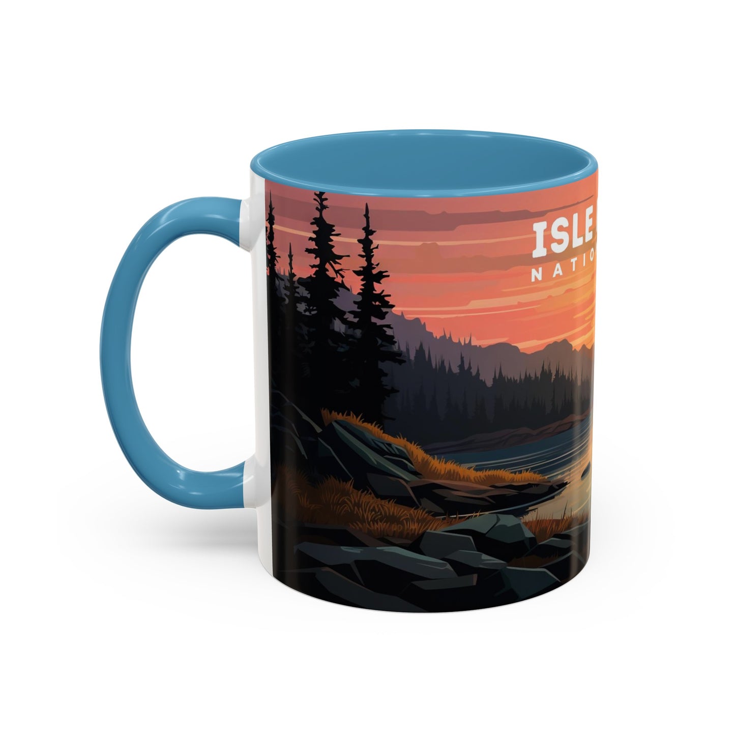 Isle Royale National Park Mug | Accent Coffee Mug (11, 15oz)