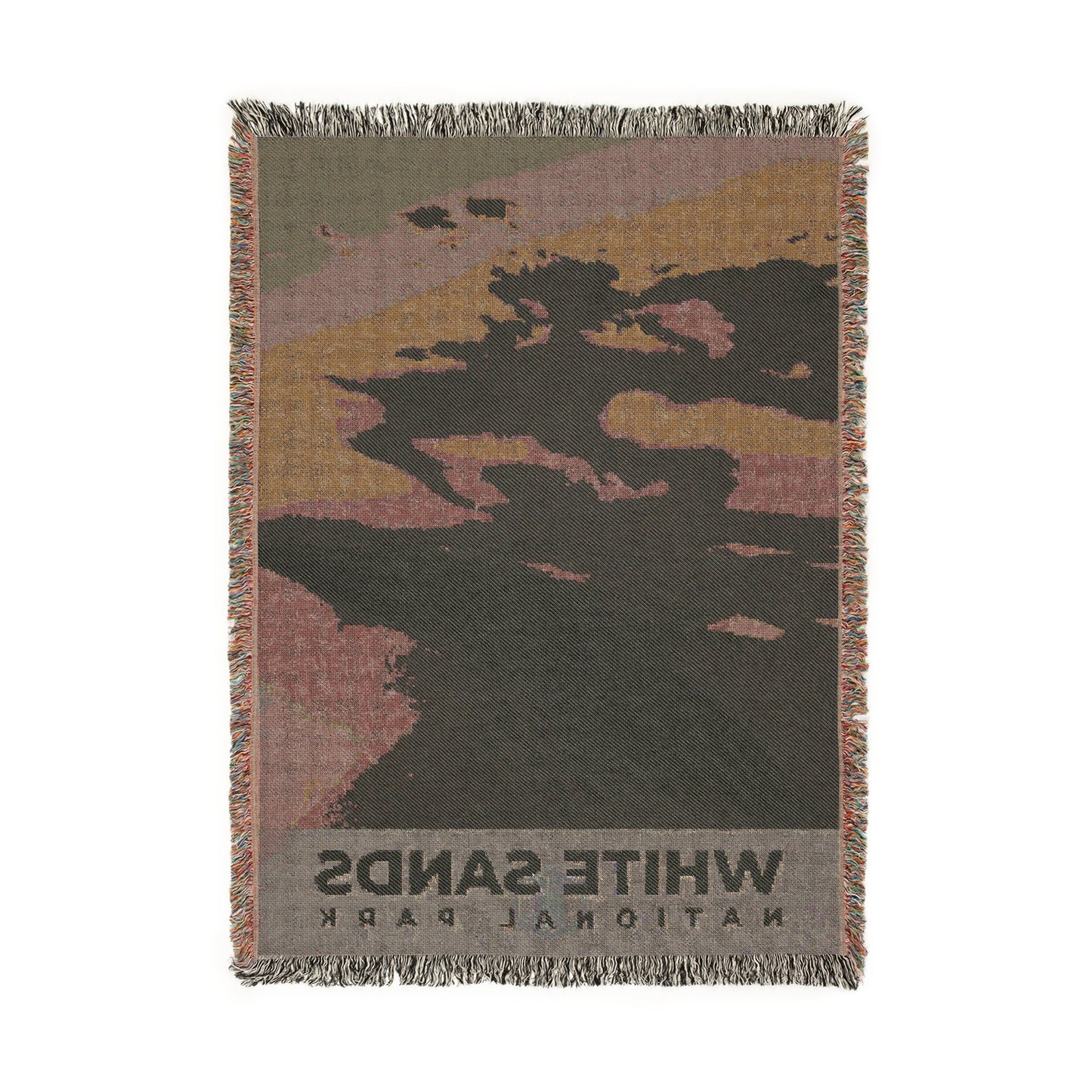 White Sands National Park Woven Blanket | S10
