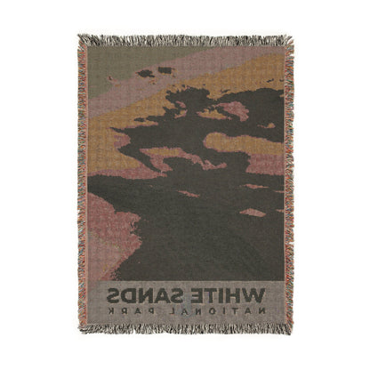 White Sands National Park Woven Blanket | S10