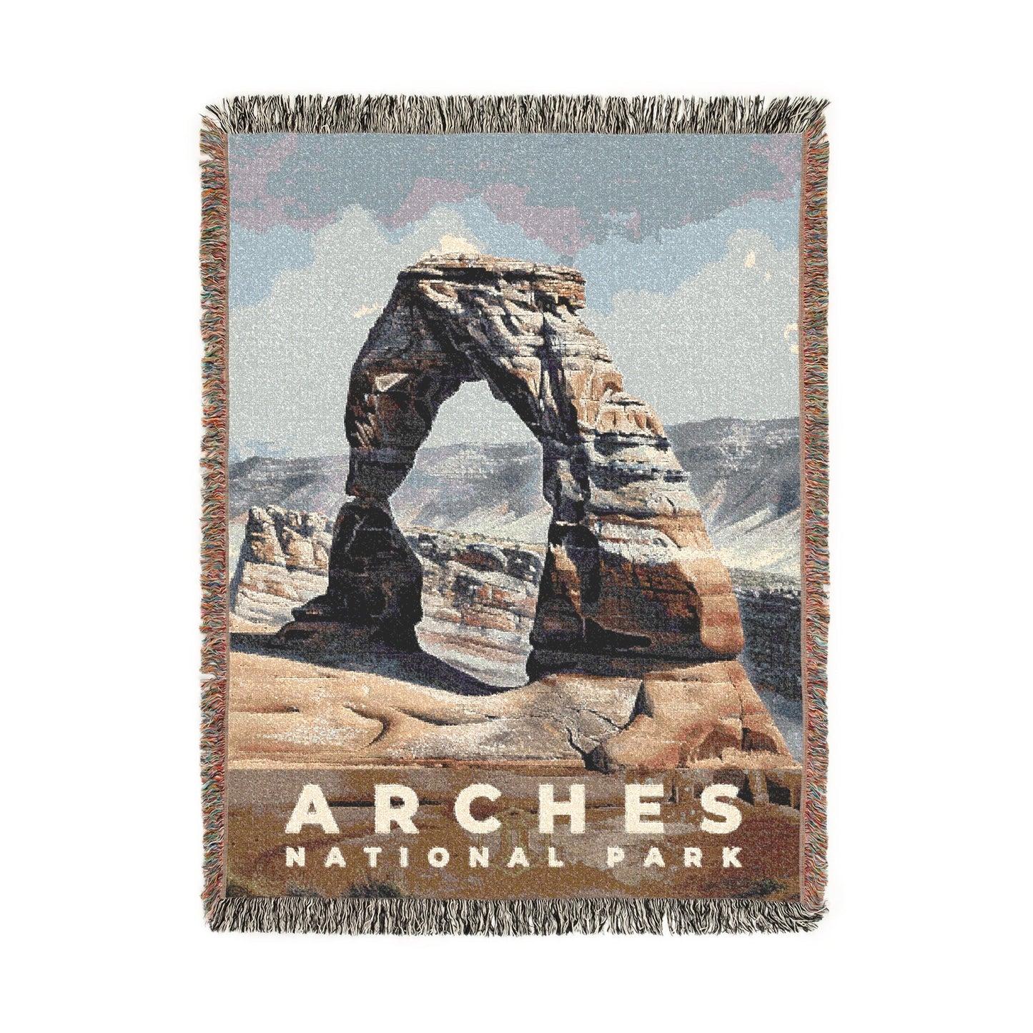 Arches National Park Woven Blanket | S17