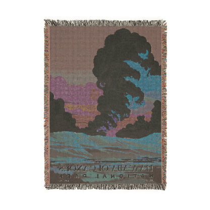 Hawaii Volcanoes National Park Woven Blanket | S03