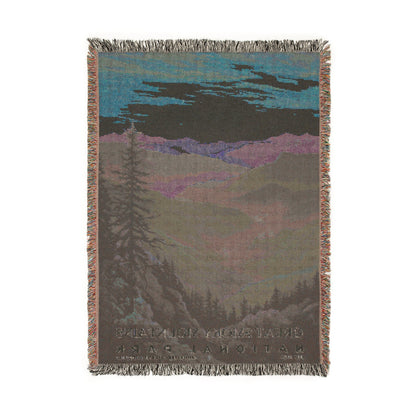Great Smoky Mountains National Park Woven Blanket | S02