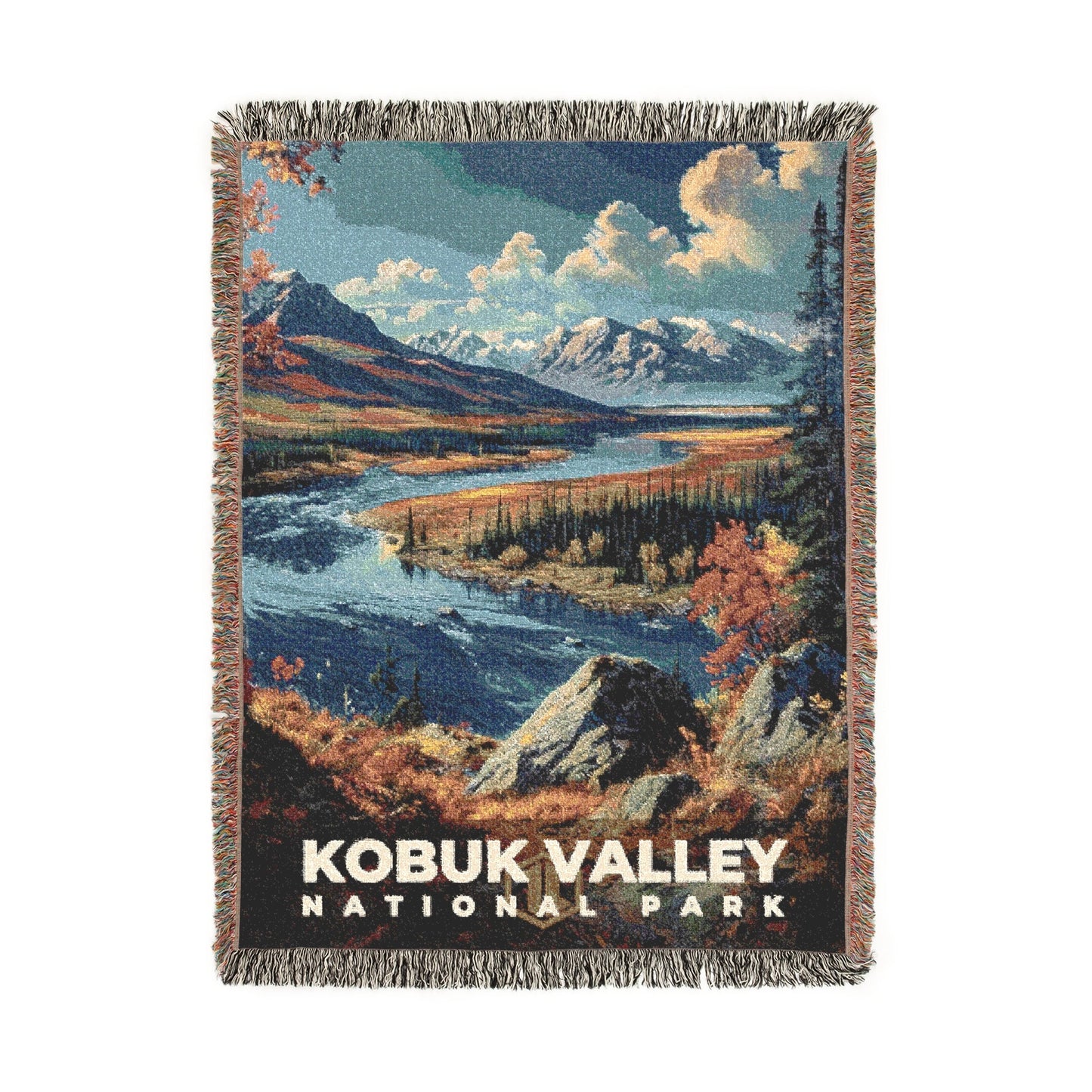 Kobuk Valley National Park Woven Blanket | S16