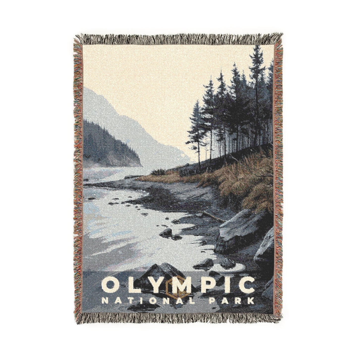 Olympic National Park Woven Blanket | S17