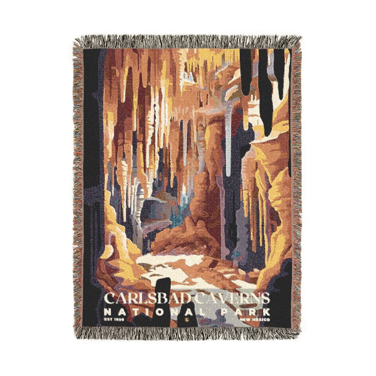 Carlsbad Caverns National Park Woven Blanket | S05