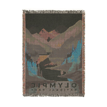 Olympic National Park Woven Blanket | S20