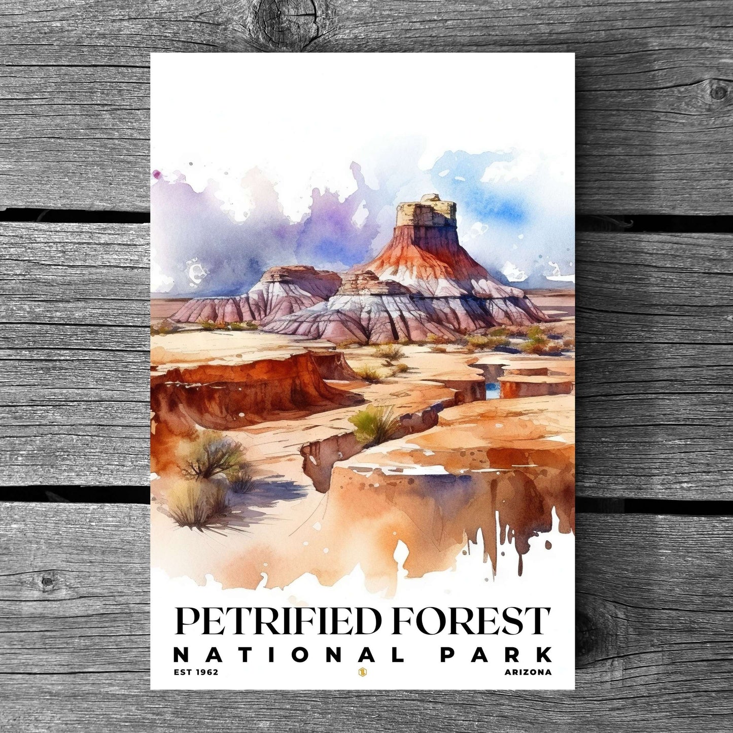 Petrified Forest National Park Poster | S04