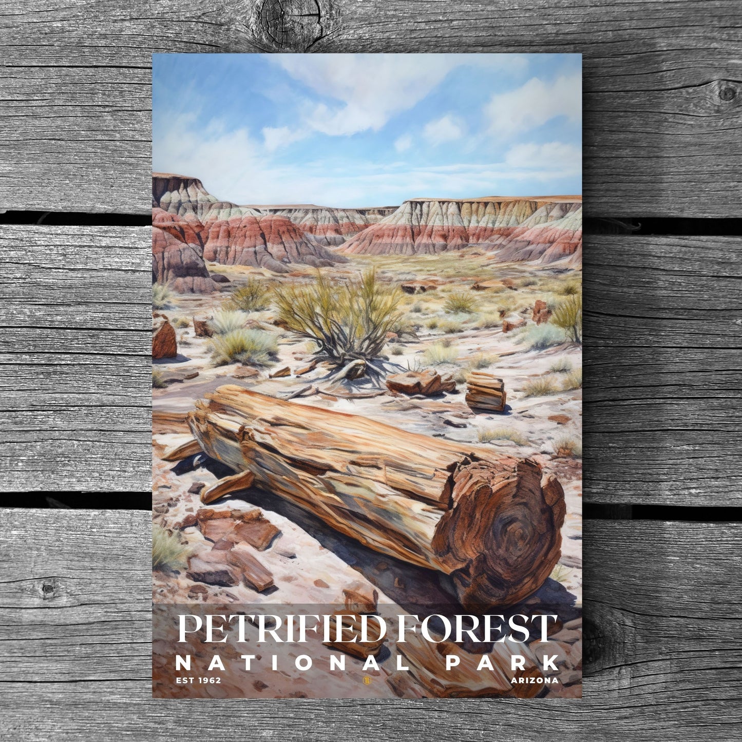 Petrified Forest National Park Poster | S02