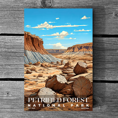 Petrified Forest National Park Poster | S07