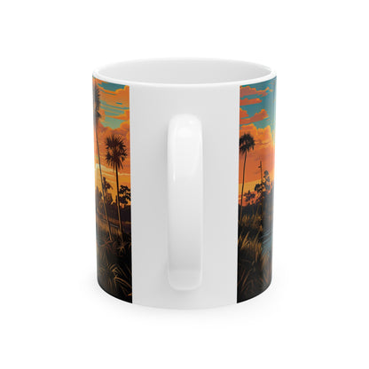 Everglades National Park Mug | White Ceramic Mug (11oz, 15oz)