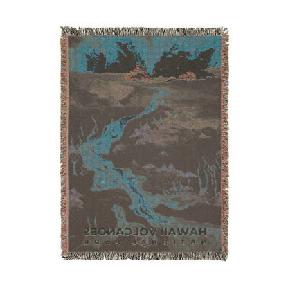 Hawaii Volcanoes National Park Woven Blanket | S09