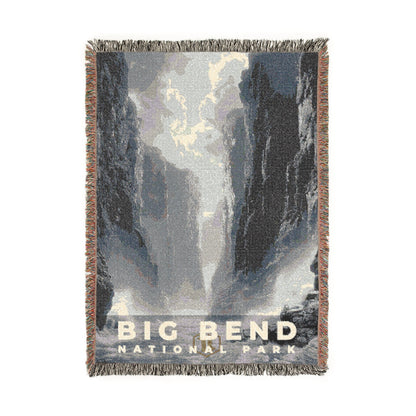 Big Bend National Park Woven Blanket | S15