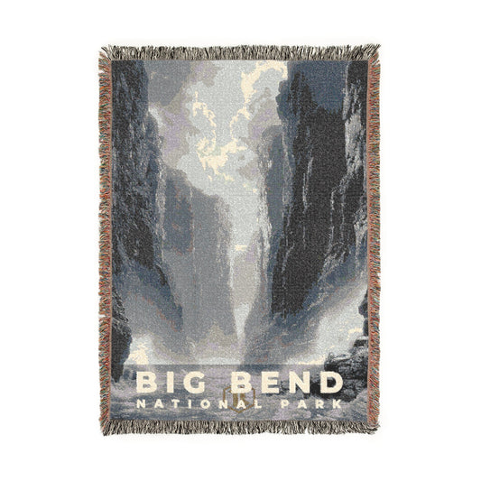 Big Bend National Park Woven Blanket | S15