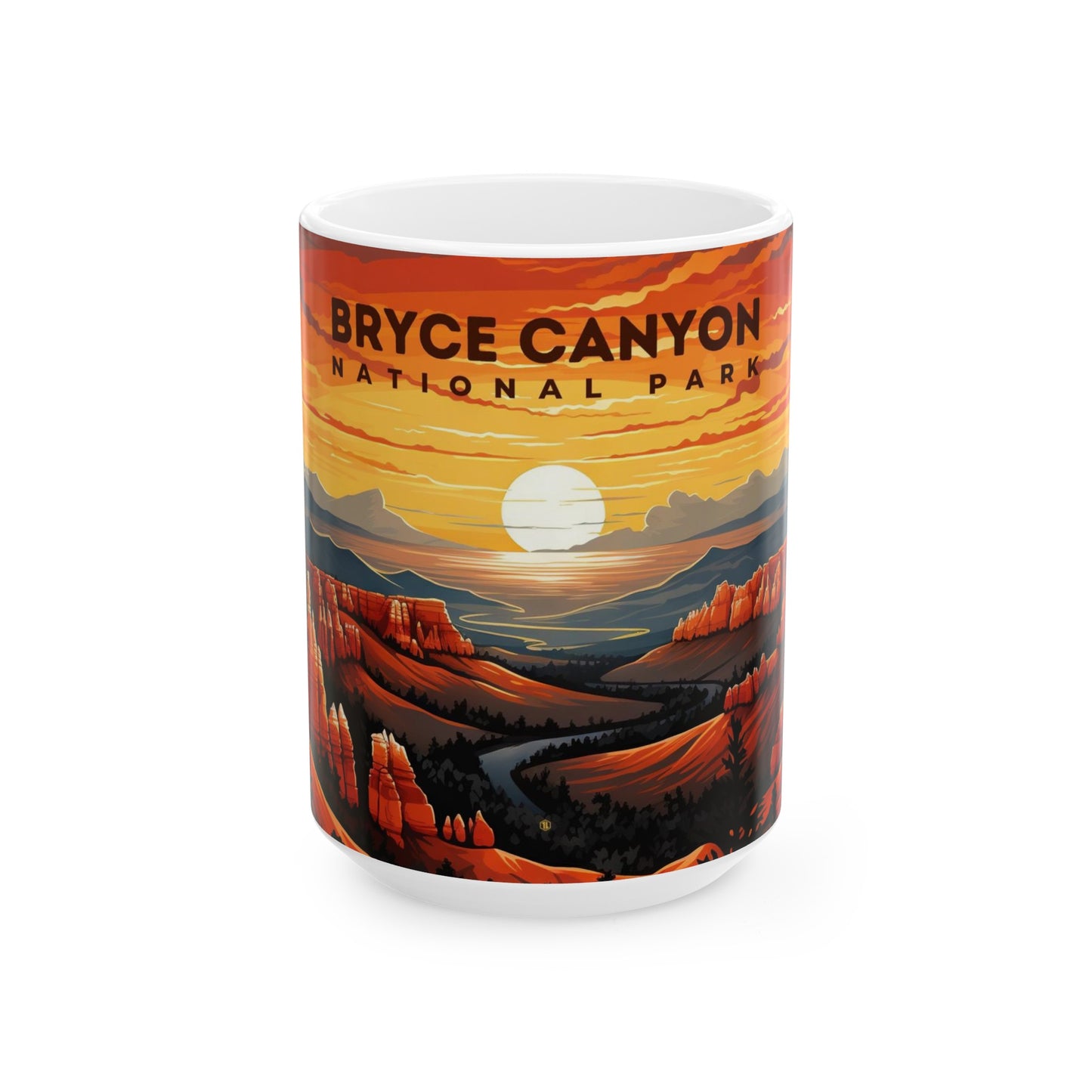 Bryce Canyon National Park Mug | White Ceramic Mug (11oz, 15oz)