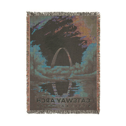 Gateway Arch National Park Woven Blanket | S06